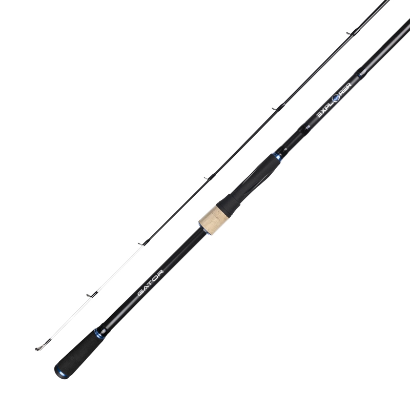 Gator Bait Jigger Explorer Perch Rod 2-Pcs 7'6'' 5-30g