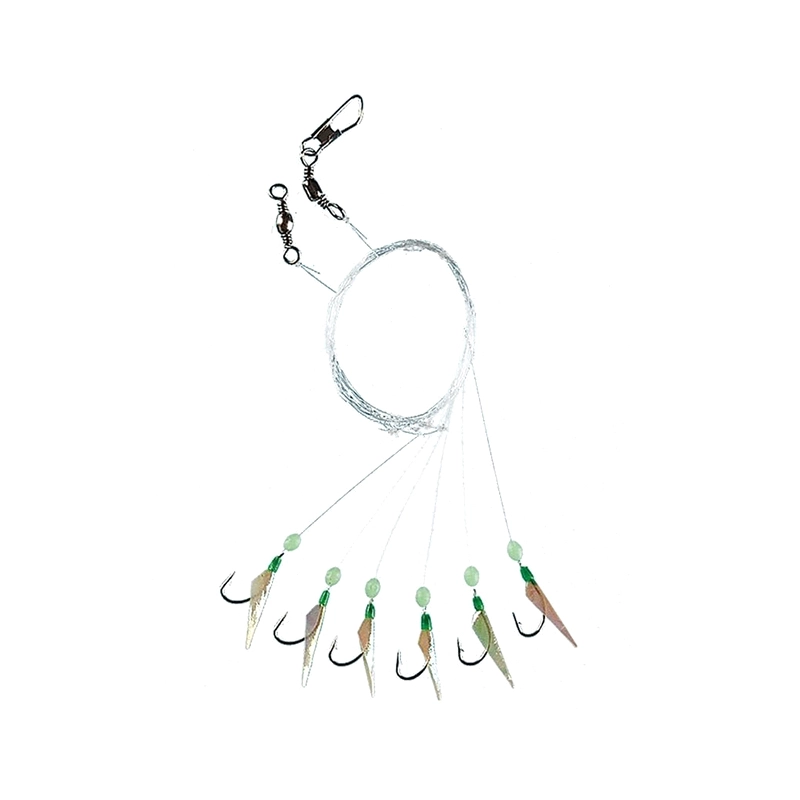 Fladen Ghost Sabiki 6 Hooks, Size 6