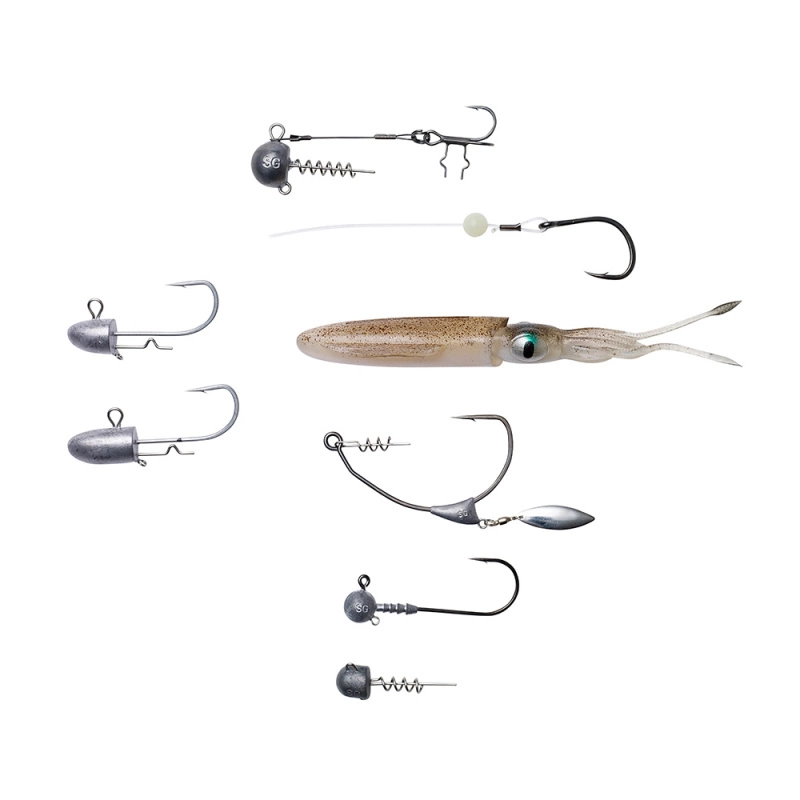 Savage Gear 3D Swim Squid 9.5cm 5g 4-Pack – Bild 2