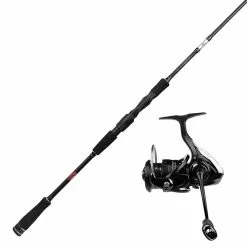 Daiwa TD Pitch Black/Fuego Barsch & Zander Combo